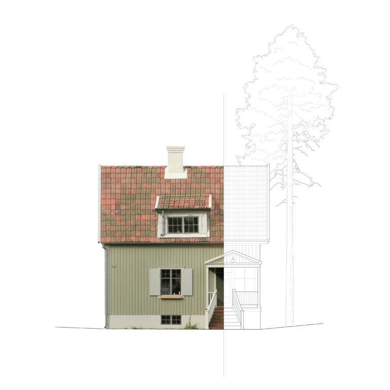 Arkitekturbild egnahemshus