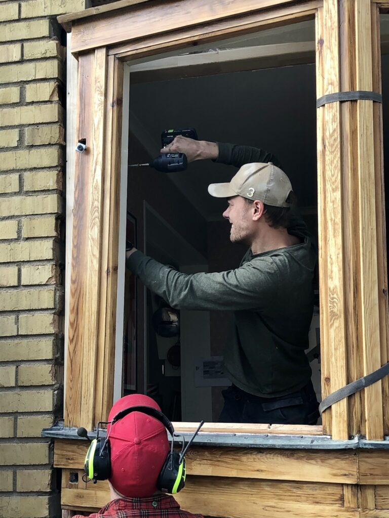 Montering av burspråk