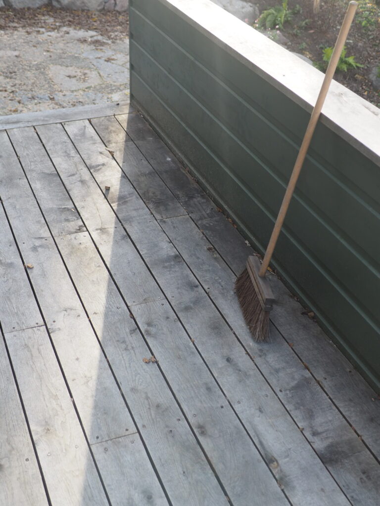 Närbild på ektrall