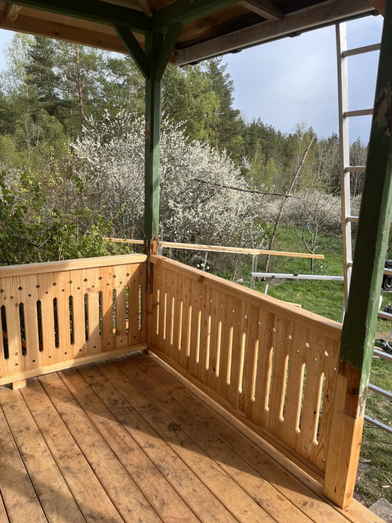 Renovering av farstukvist
