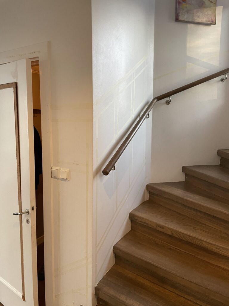 Trapphus innan renovering