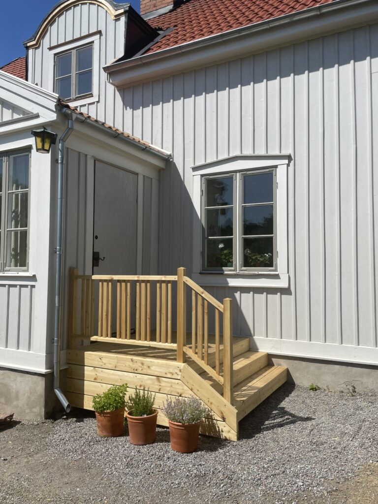 Räcke och bro