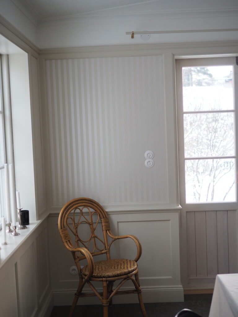 Interiör glasveranda