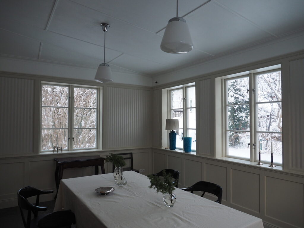 Interiör glasveranda