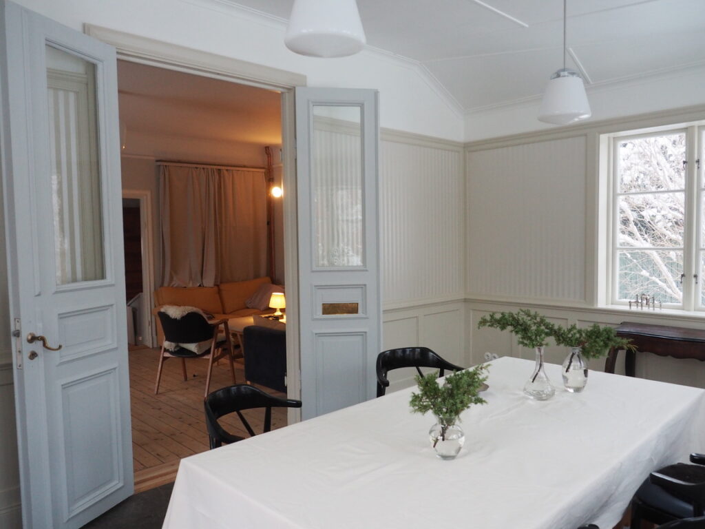 Interiör glasveranda