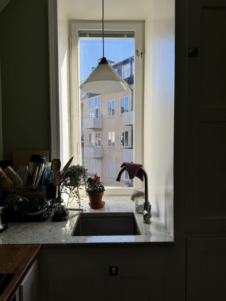 Diskbänk, granitskiva